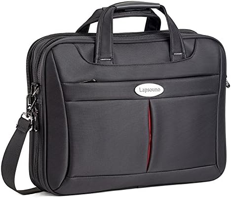 15.6 inch Laptop Bags, Stylish Nylon Multi-functional Organizer Briefcase Bag, Messenger Bags for Men Women Fit for 15.6" Notebook Macbook Tablet