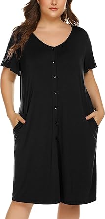 plus size sleepshirts cheap