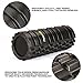 Pseudois EVA Solid Foam Roller for muscle massages Physical Therapy and Pain Relief Black Color