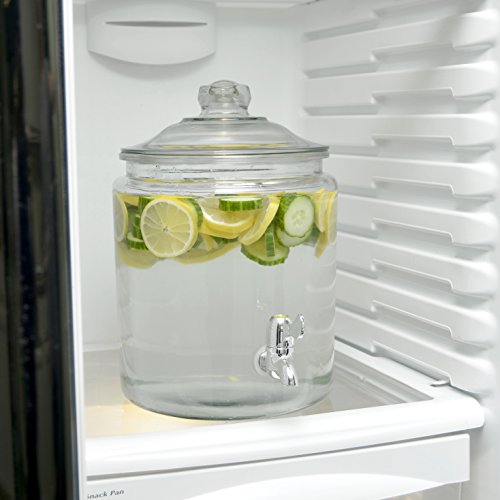 Anchor Hocking 2 Gallon Heritage Hill Beverage Dispenser with Lid (2