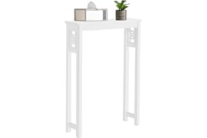 Derby Over-the-Toilet Storage Shelf – 37" Tall Bathroom Space Saver with Fixed Shelf & Open Gridwork Design – Modern Freestanding Organizer for Toiletries & Towels by Alaterre Furniture (White)