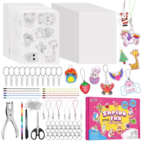 24 Blank Sheets+75 Pre-Cut Design