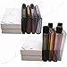 Newcom Portable Stylish Flat BPA-free Drink Bottle/Water Bottle (A6,Clear)