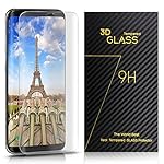 Bestfy Galaxy S8 Screen Protector, Full Coverage HD Clear Whole Tempered Glass for Samsung Galaxy S8, Transparency