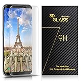 Bestfy Galaxy S8 Screen Protector, Full Coverage HD Clear Whole Tempered Glass for Samsung Galaxy S8, Transparency