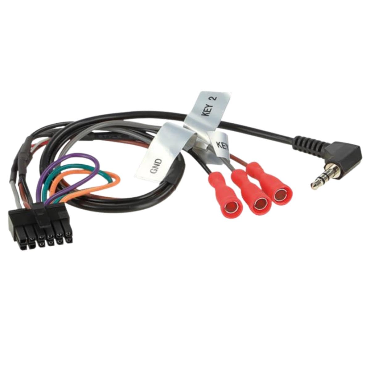 Connects2 CTMULTILEAD.2 Universal Steering Wheel Control Cable – 30 cm with Lead Patch, Compatible Devices Ready for Steering Wheel Control