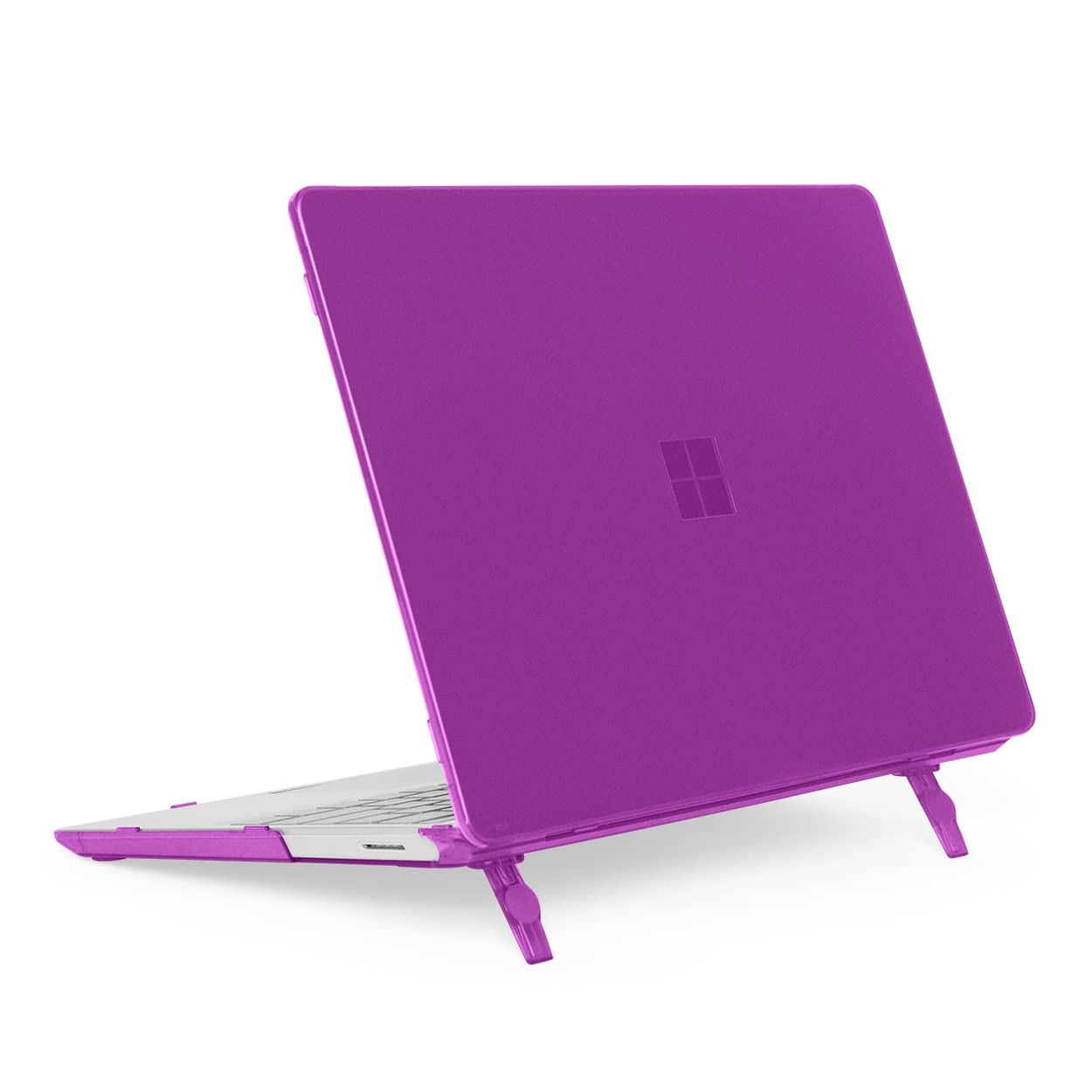 mCover Hard Shell Case for New Late-2020 12.4-inch Microsoft Surface Laptop Go with Touch Screen (Not Fit Any Microsoft Laptop) (Purple)
