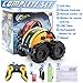 Komiikka Remote Control Car for Boys, RC Stunt Car 360° Rotating Tumbling Truck for Kids Waterproof, Including Battery Rechargeable