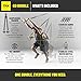 TRX GO Bundle: Includes GO Suspension Trainer, Training Xmount, Training Set of 4 Mini Bands & TRX Training Stainless Steel Water Bottlethumb 4
