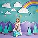 Trunki Ride-On Kids Suitcase | Tow-Along Toddler Luggage | Carry-On Cute Bag with Wheels | Kids Luggage and Airplane Travel Essentials: Una Unicorn Turquoise