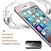 EC Premium Ultra Slim [Full Coverage] [Anti Fingerprint/Scratch] Mirror Bright Plated Tempered Glass Screen Protector for 5.5 inch Apple iPhone 6s Plus/6 Plus(Rose Gold)