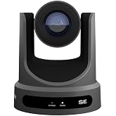 PTZOptics Move SE 20x 1080p Full HD PTZ Auto-Tracking Pan Tilt Zoom Camera | Live Streaming, Video Production