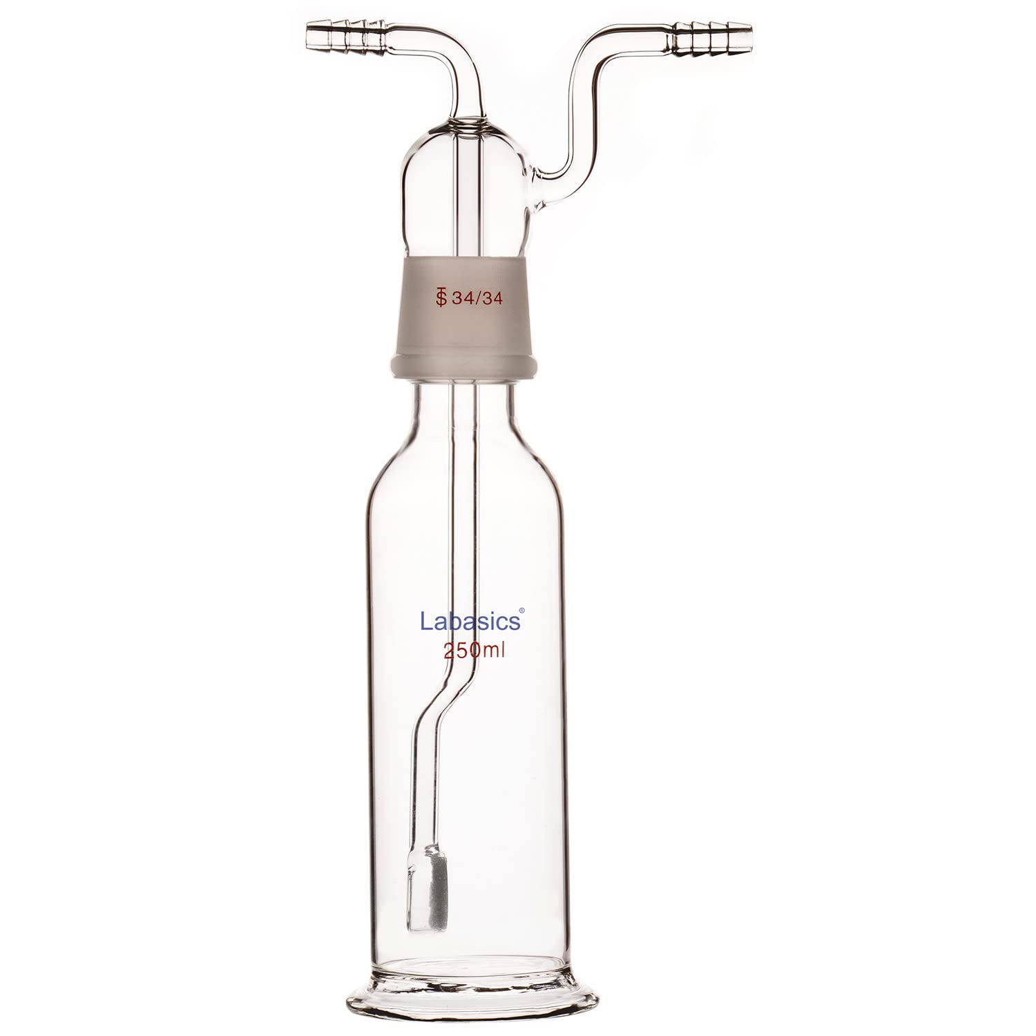 Labasics 250 ml Borosilicate Glass Laboratory Gas