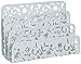 Design Ideas Vinea Letter Holder, White