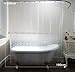 Wimaha 15 Gauge EVA Shower Curtain Liner, Waterproof Shower Liner for Bathroom Bath Stall, 72 x 78, Clear Stone Design