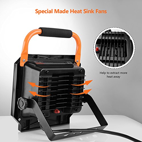 image for LED Work Light, Tacklife 5000LM 50W Work Light, IP65 Waterproof Flood 