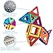 Gepege Magnetic Tiles Building Blocks Toys for Kids, 40 Pcs Preschool Kids Educational Construction Magnet Toys Sets