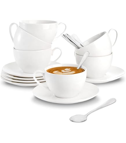 Villeroy & Boch Royal Sottotazza Per Latte Macchiato – Piatto 18cm In Porcellana, Adatto A Microonde E Lavastoviglie - 2