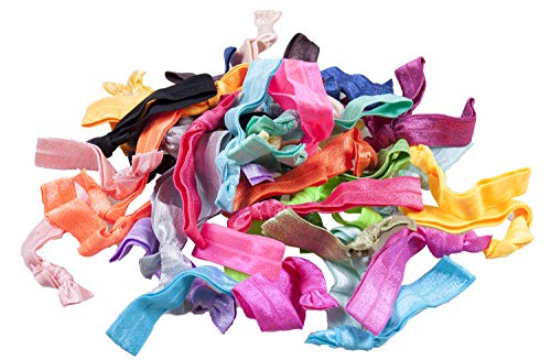 150 Pack No Crease Hair Ties Hair Ponytail Holders Elastic Styling Accessories Ribbon Bands by HBY