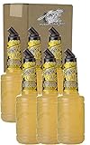Finest Call Premium Juice Lemon Sour Drink Mix, Ready to Use, 1 Liter Bottle (33.8 Fl Oz), Pack of 6