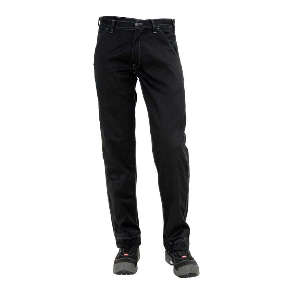 J.A.K. 510112116 Series 5101 65% Polyester/35% Cotton Waistband Trousers, Black, 64 R/L (46/32-46/35) Size