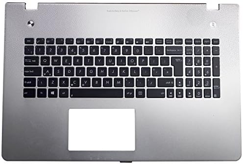 GZEELE Laptop replacement keyboard for ASUS N76 N76V N76S N76VM N56 N56V N56VM N56VZ N56SL UK laptop keyboard With C shell With backlight