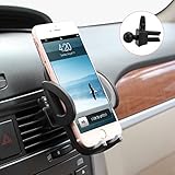 Car Mount, M-Better Air Vent Car Mount Cell Phones Holder with 360-degree Rotation for iPhone 7 7 Plus iPhone 6s Plus 6s 5s 5c Samsung Galaxy S6 HTC LG Nexus Nokia GPS Device [Cool Black]