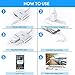 HDMI Adapter Converter Compatible iPhone X 8 7 6 5 iPad iPod HDMI Adapter Converter,Meou Digital AV Adapter, 2018 Latest Plug Play 1080P Audio AV Connector (Charging Cable is Included)