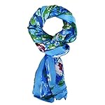 ELEGNA Women 100% Silk Art Collection Scarves Long Shawl Hand Rolled Edge ELEGNA Women 100% Silk Art Collection Scarves Long Shawl Hand Rolled Edge