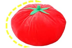 JIANEEXSQ Tomato Shaped Pillow Home Decorative Creative Cushion Plush Stuffed Pillow Cushion