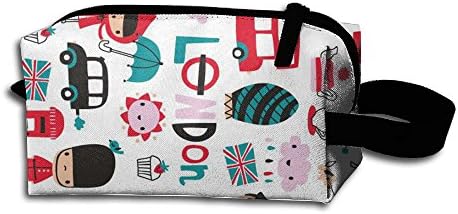Printing London Soldier Figurine nutcracker ballet Portable Pencil Case Pouch Tote Shopping Bag Travel Cosmetic Bags Ladies Makeup Tool Tote Bag Accessories Pouch For Men Women Girls Christmas Gifts