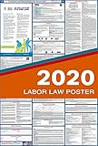 2019 Connecticut Labor Law Posters (Laminated) All-in-One State and Federal Approved, OSHA Compliant Vertical 27