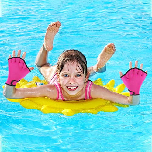 bed Aquatic Gloves 2 Pairs Training Swim Gloves Women Resistance