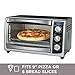 BLACK+DECKER TO1675B 6-Slice Convection Countertop Toaster Oven, Includes Bake Pan, Broil Rack & Toasting Rack, Stainless Steel/Black Convection Toaster Oven