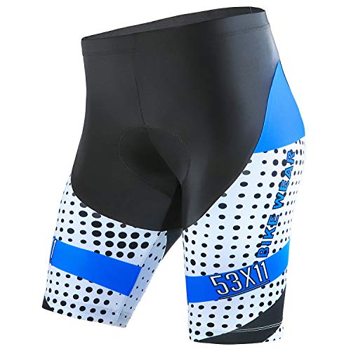 image for 4ucycling Men’s Cycling Shorts 3D Gel Padded Bicycle Riding Pants Bi