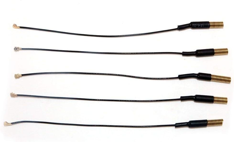 Fasizi 5pcs 433MHz 3dBi IPX Spring Antenna for Ra-02 Module Lora OLED Board