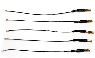 Fasizi 5pcs 433MHz 3dBi IPX Spring Antenna for Ra-02 Module Lora OLED Board