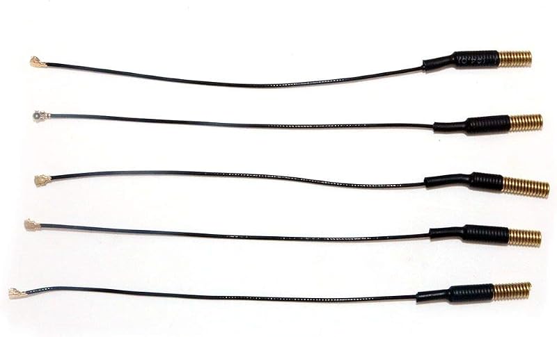 Fasizi 5pcs 433MHz 3dBi IPX Spring Antenna for Ra-02 Module Lora OLED Board