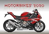 Motorcyle Calendar - Calendars 2019 - 2020 Wall Calendar - Motorcycle Calendar - Photo Calendar - Mo by 