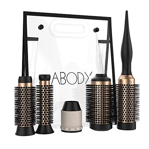 Abody hair brush set ceramic detachable hairbrush aluminum round …