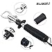 SUAOKI Stainless Steel Fish Lip Gripper Grabber Grip Two-Sided Trigger Tool Fish Holder with Scale Max 33 lbs / 15kg EVA Foam Handle Adjustable Lanyard