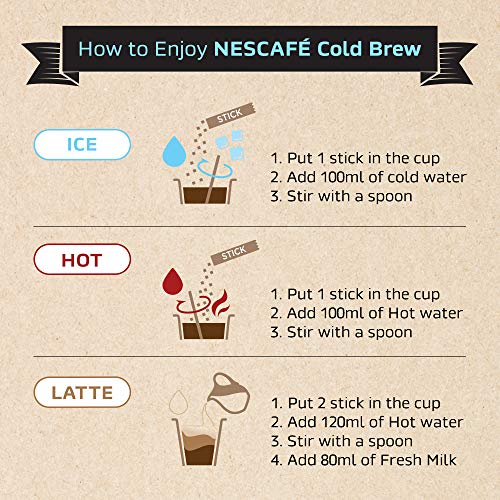 NESCAFE Instant coffee Nescafe cold brew (3 seconds cold brew) 60
