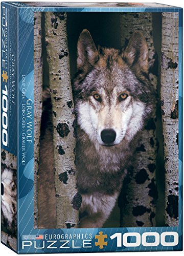 Eurographics Gray Wolf 1000-Piece Puzzle