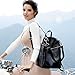 BOYATU Convertible Genuine Leather Backpack Purse for Women Fashion Travel Bag