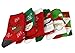 NKTM 6 Pairs Christmas Socks Santa Claus Socks Girls Socks Women Warm Socks Size 4-8
