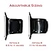 Sports Armband for Samsung Galaxy J3 with Reflective Band + Key Holder (Black)