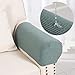 Larvinhom Armrest Covers Anti-Slip Waterproof Furniture Protector Armchair Slipcovers for Recliner Sofa Set of 2（Sage）