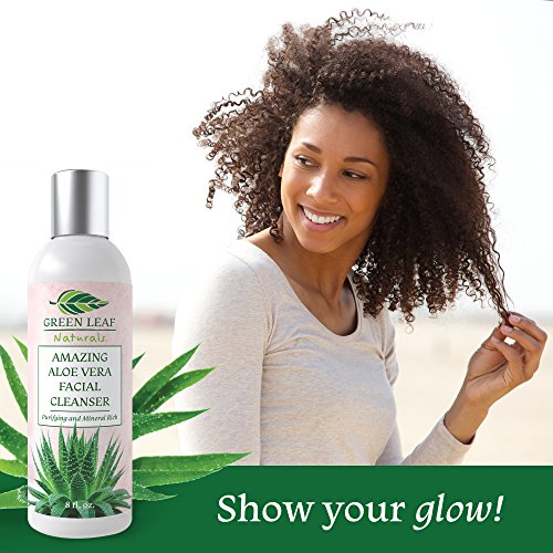 Amazing Aloe Vera Facial Cleanser for Women Pure Natural Ingredients