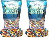 Pettex Aquatic Roman Gravel Rainbow Pebbles 2 Kg Pack of 2