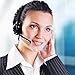VicTec Over-Head Wireless Bluetooth Headset Earphone with Mic for Computer, iPhone 7/SE/6S/6 Plus, Samsung Galaxy S7/S6 Edge and all Bluetooth Devices